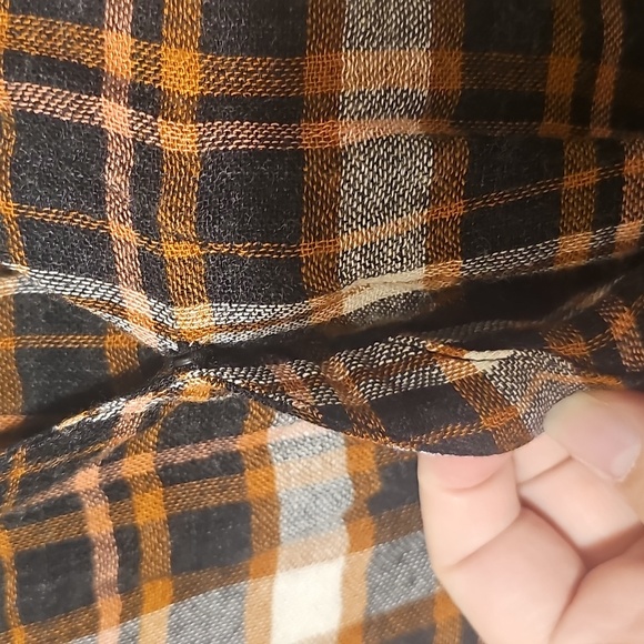 Madewell Plaid Gauze Double Tie Wrap Top Size XS - Picture 11 of 13